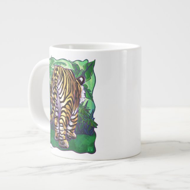 Tiger Gifts & Accessories Large Coffee Mug (Front Left)