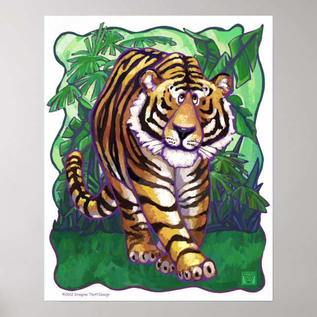 Tiger Gifts & Accessories Poster (Front)