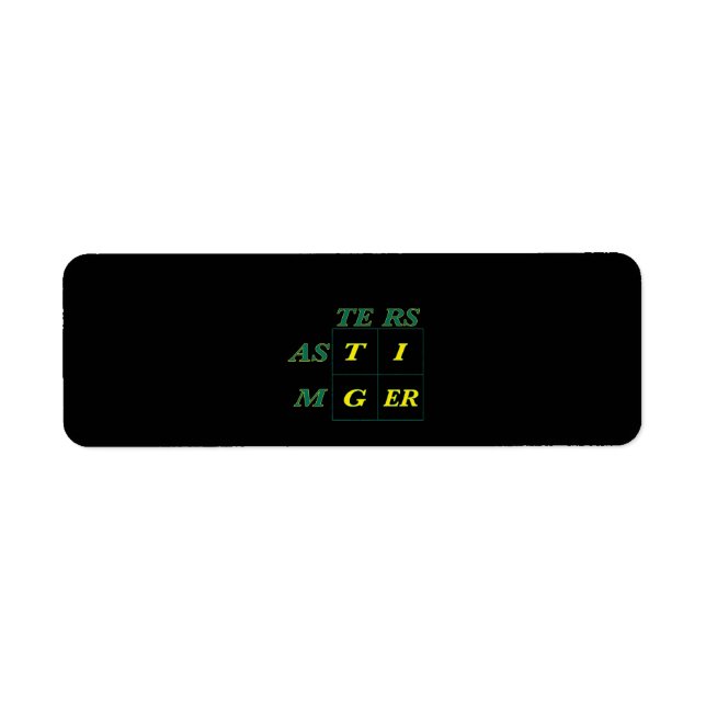 Tiger Goat Woods Masters (Front)