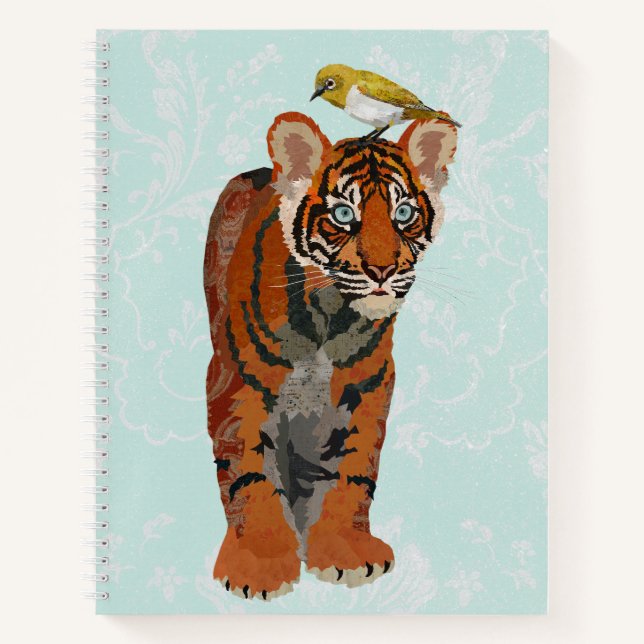 TIGER & GOLDEN BIRD NOTEBOOK (Front)