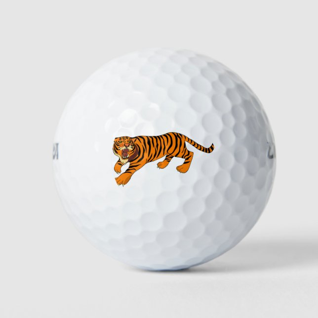 tiger golf balls (Front)
