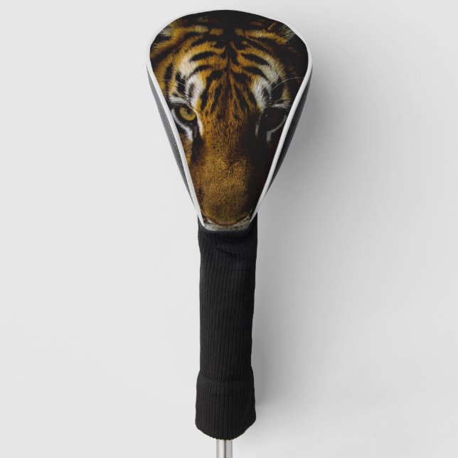 Tiger Golf Head Cover (Front)