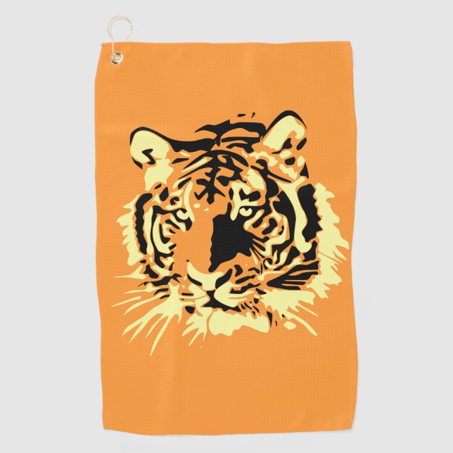 Tiger Golf Towel (Front)