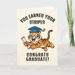 Tiger Graduation Card