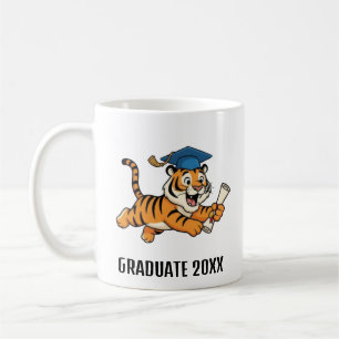 Tiger Graduation Personalized Coffee Mug