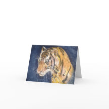 Tiger Greeting Card