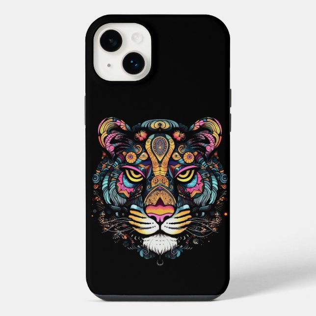 Tiger Head  iPhone Case (Back)
