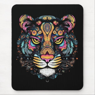 Tiger Head Mouse Pad