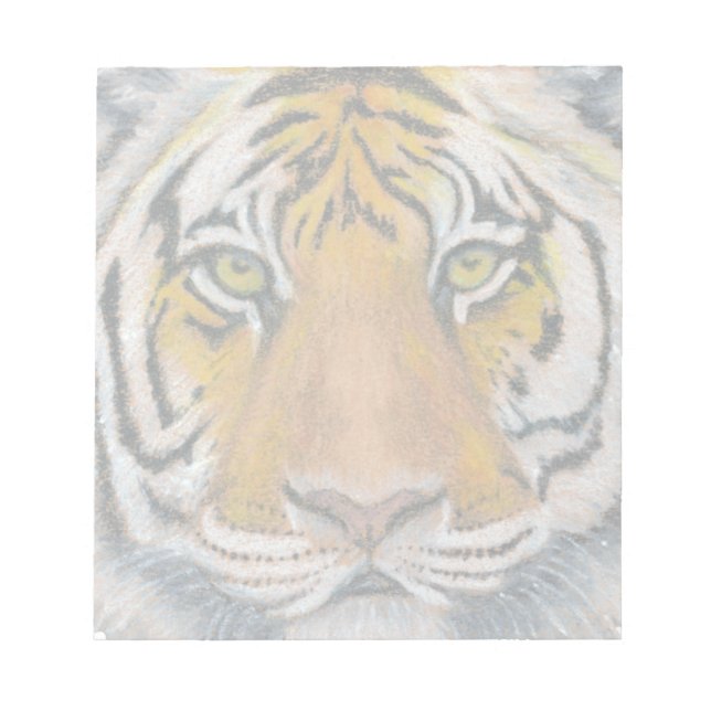 Tiger Head Notepad (Front)