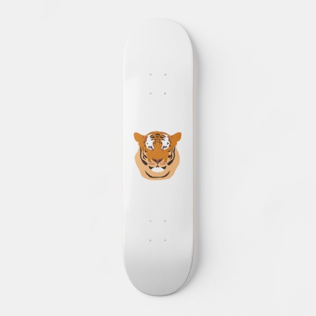 Tiger Head Skateboard (Front)