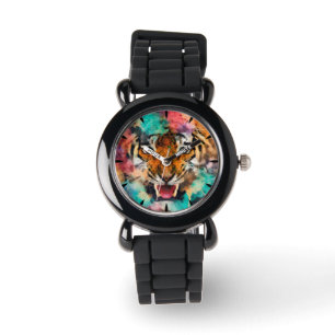 Tiger Head Watch