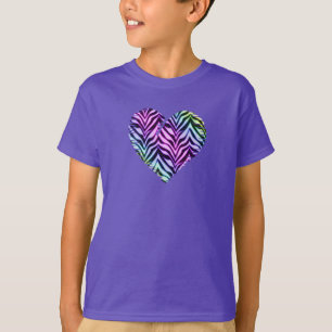 Tiger Heart 2 Kids Clothing T-Shirt