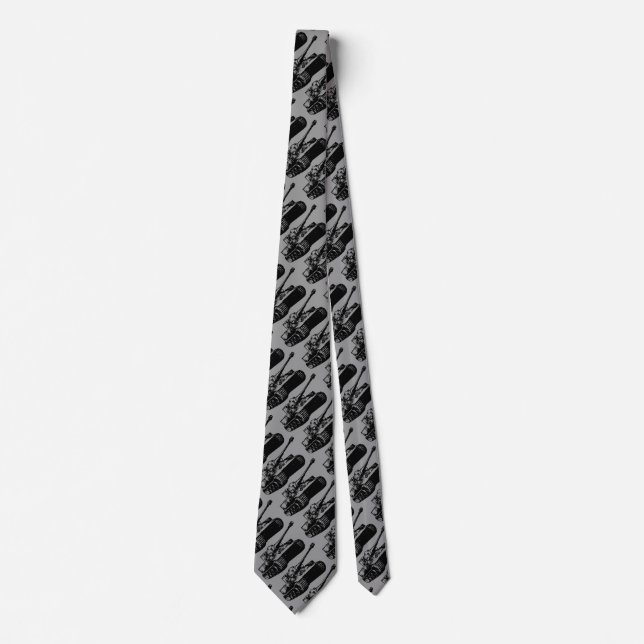 Tiger I Neck Tie (Front)