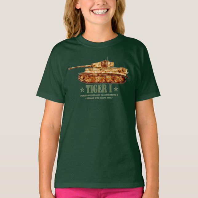 Tiger I World War Two German Heavy Tank Panzer WW2 (Front)