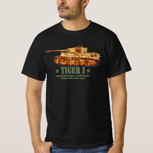 Tiger I World War Two German Heavy Tank Panzer WW2 (Front)