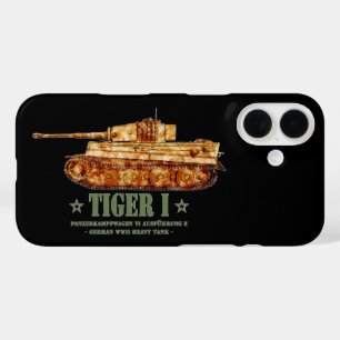 Tiger I World War Two German Heavy Tank Panzer WW2 iPhone 16 Case