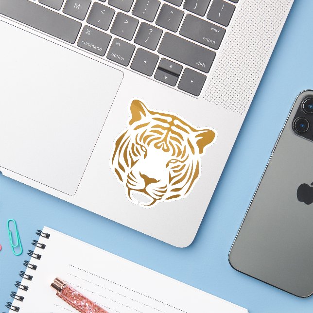 Tiger icon (Laptop w/ iPhone)