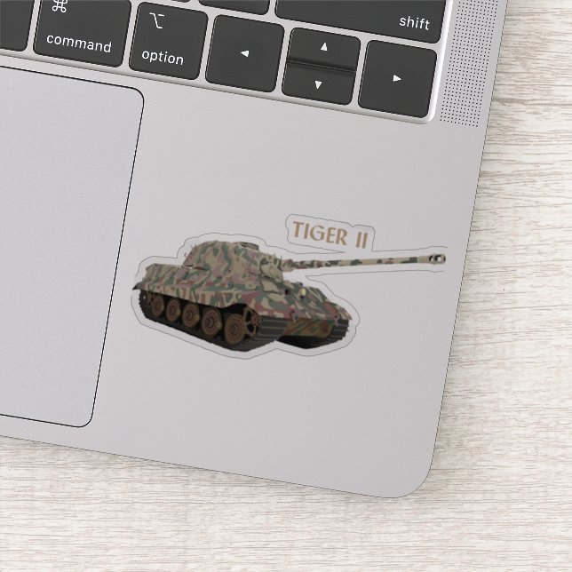 Tiger II German WW2 Battle Tank (Detail)