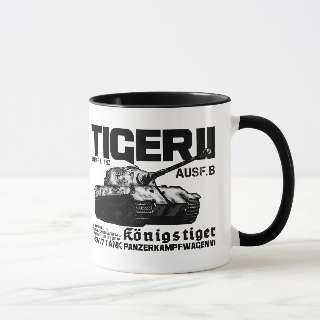 Tiger II Mug (Right)