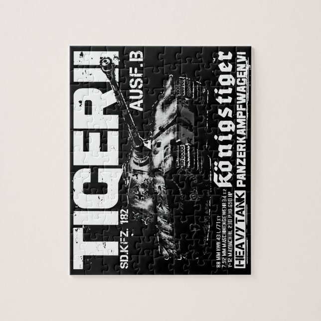 Tiger II Puzzle (Vertical)