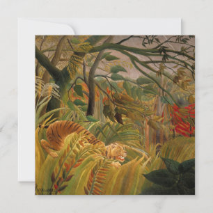 Tiger in a Tropical Storm by Henri Rousseau