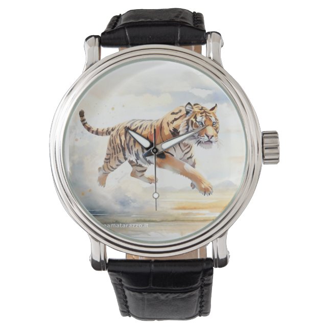 Tiger in Action Watch (Front)