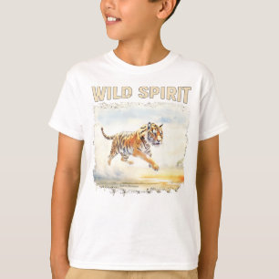 Tiger in Action - Wild Spirit T-Shirt