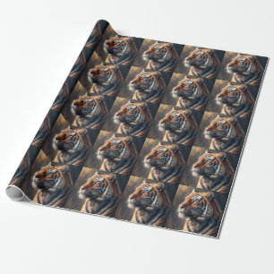 Tiger In Nature 30 inches x 6 feet Wrapping Paper, Paper