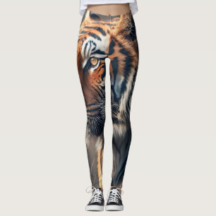 Tiger In Nature All-Over-Print Leggings