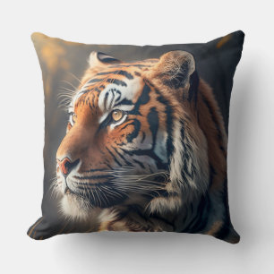 Tiger in nature Throw Pillow 20" x 20" 
