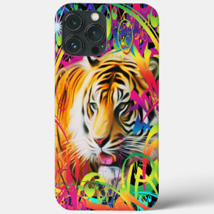 Tiger in the Jungle iPhone 13 Pro Max Case