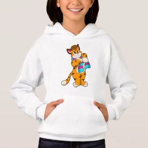 Tiger in Winter with Scarf