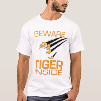 Tiger inside T-Shirt