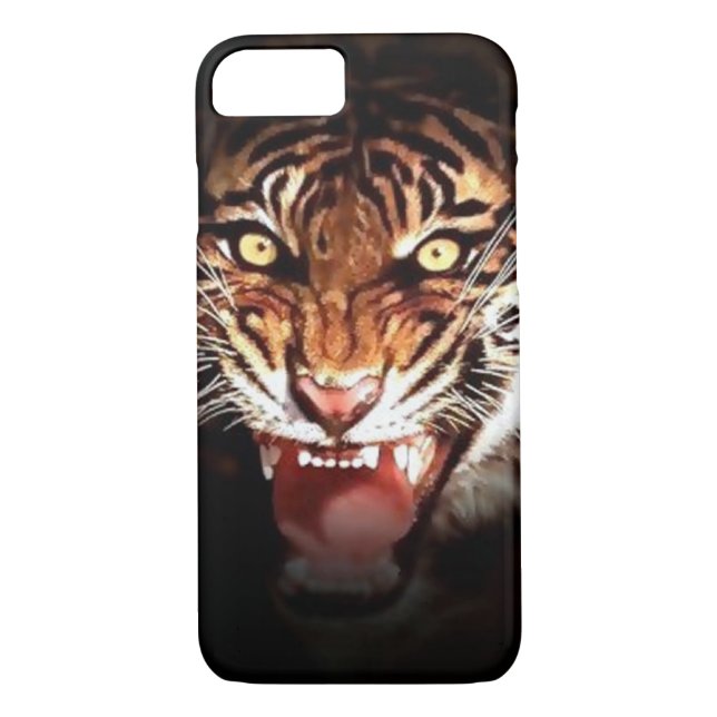 Tiger iPhone 7 Case (Back)