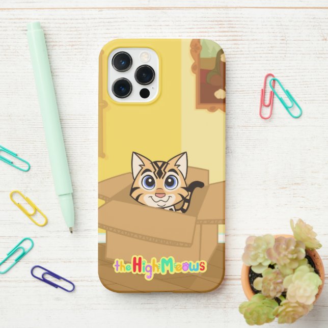 Tiger iphone cover (On Desk)