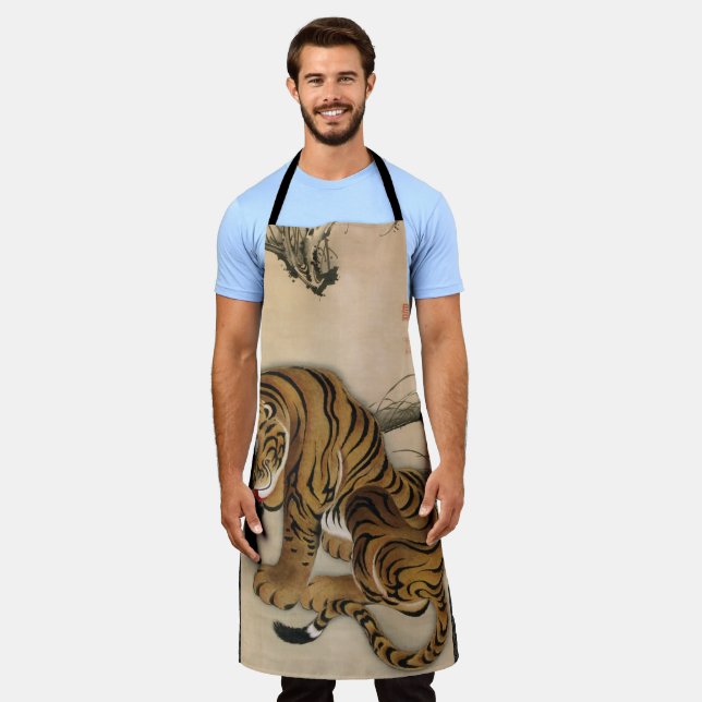 Tiger, Jakuchu Apron (Worn)