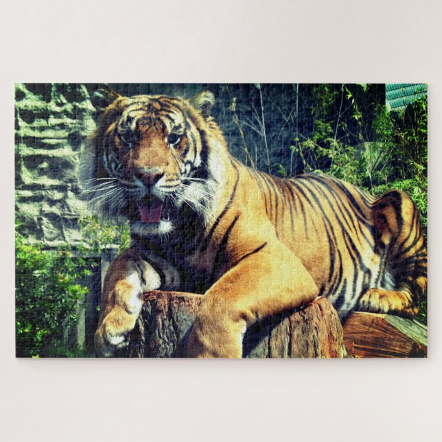 Tiger Jigsaw Puzzle (Horizontal)