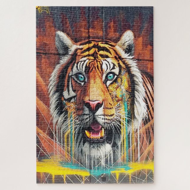Tiger Jigsaw Puzzle (Vertical)