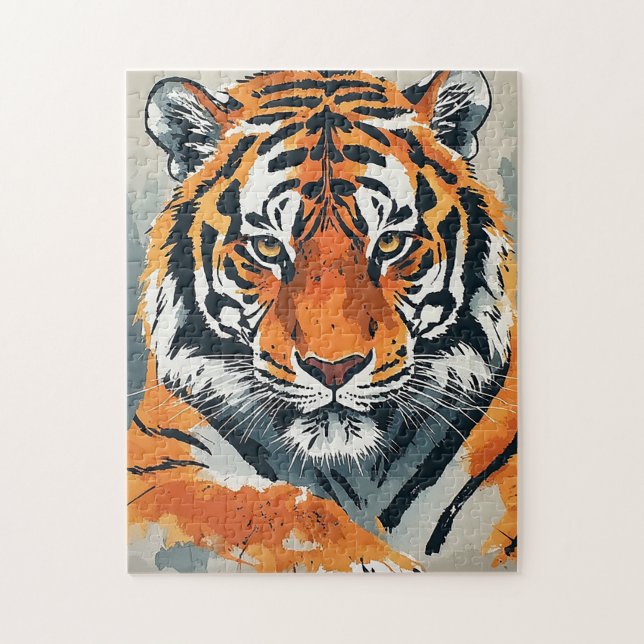 Tiger Jigsaw Puzzle (Vertical)