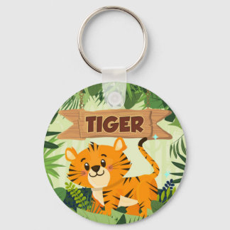 Tiger Keychain