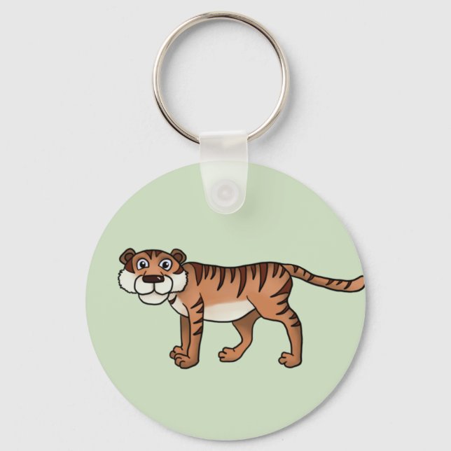 Tiger Keychain (Front)