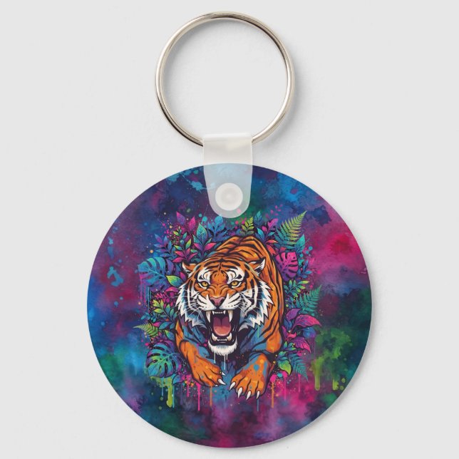 Tiger Keychain (Front)