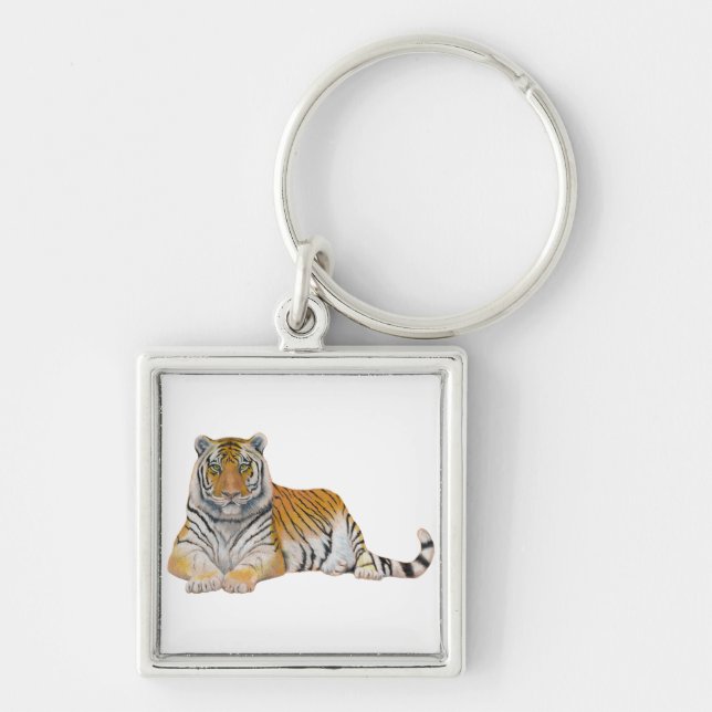 Tiger Keychain (Front)