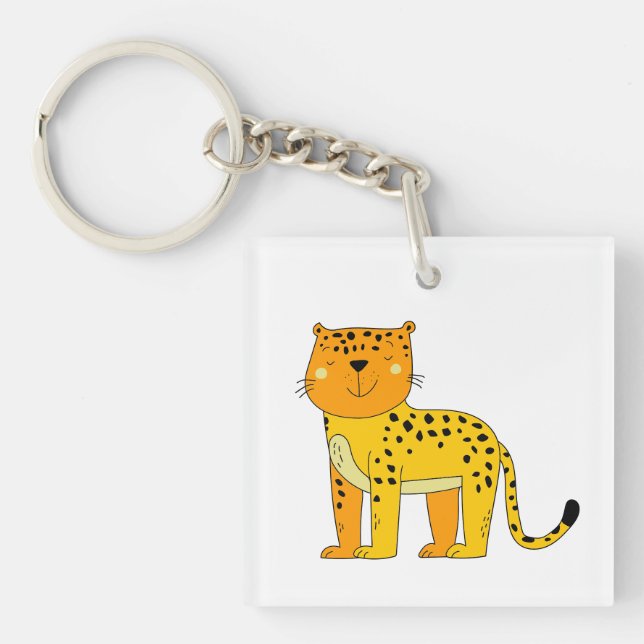Tiger Keychain (Front)