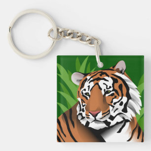 Tiger Keychain
