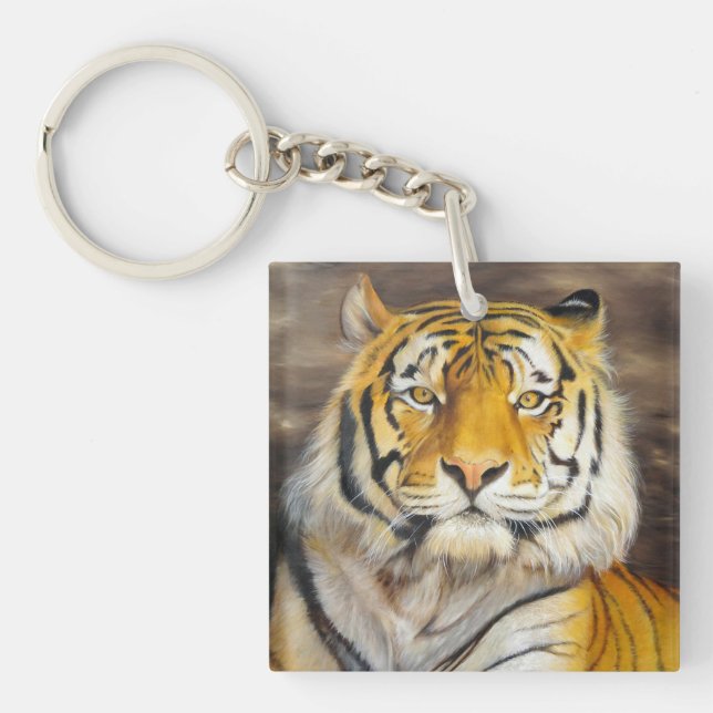 tiger  keychain (Front)