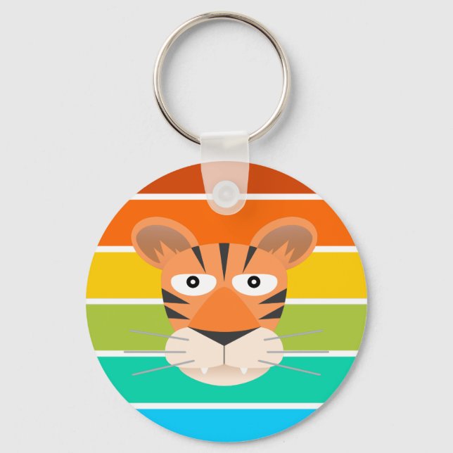 Tiger Keychain (Front)