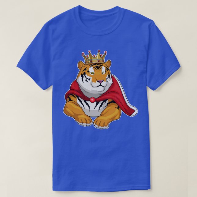 Tiger King Crown 2 T-Shirt (Design Front)