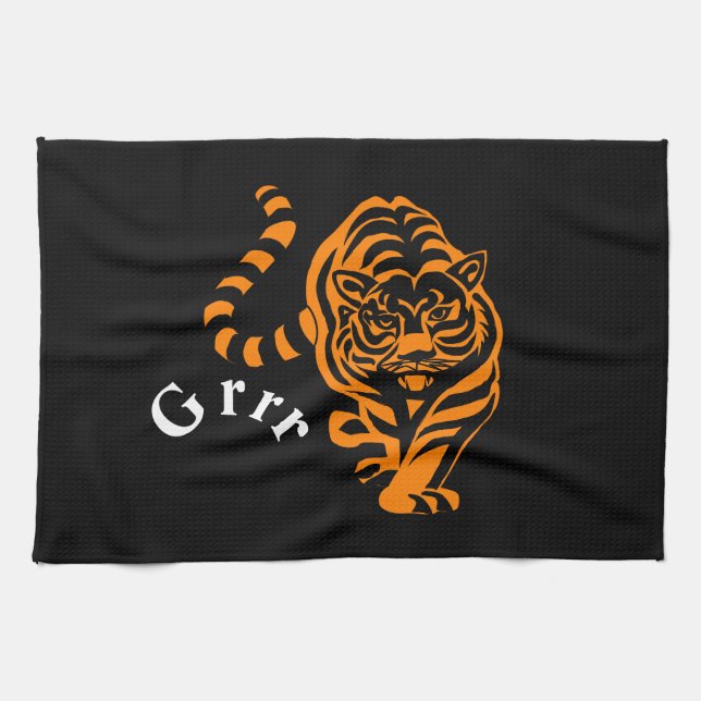 Tiger Kitchen Towel (Horizontal)