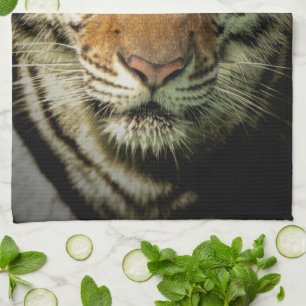tiger kitchen towel